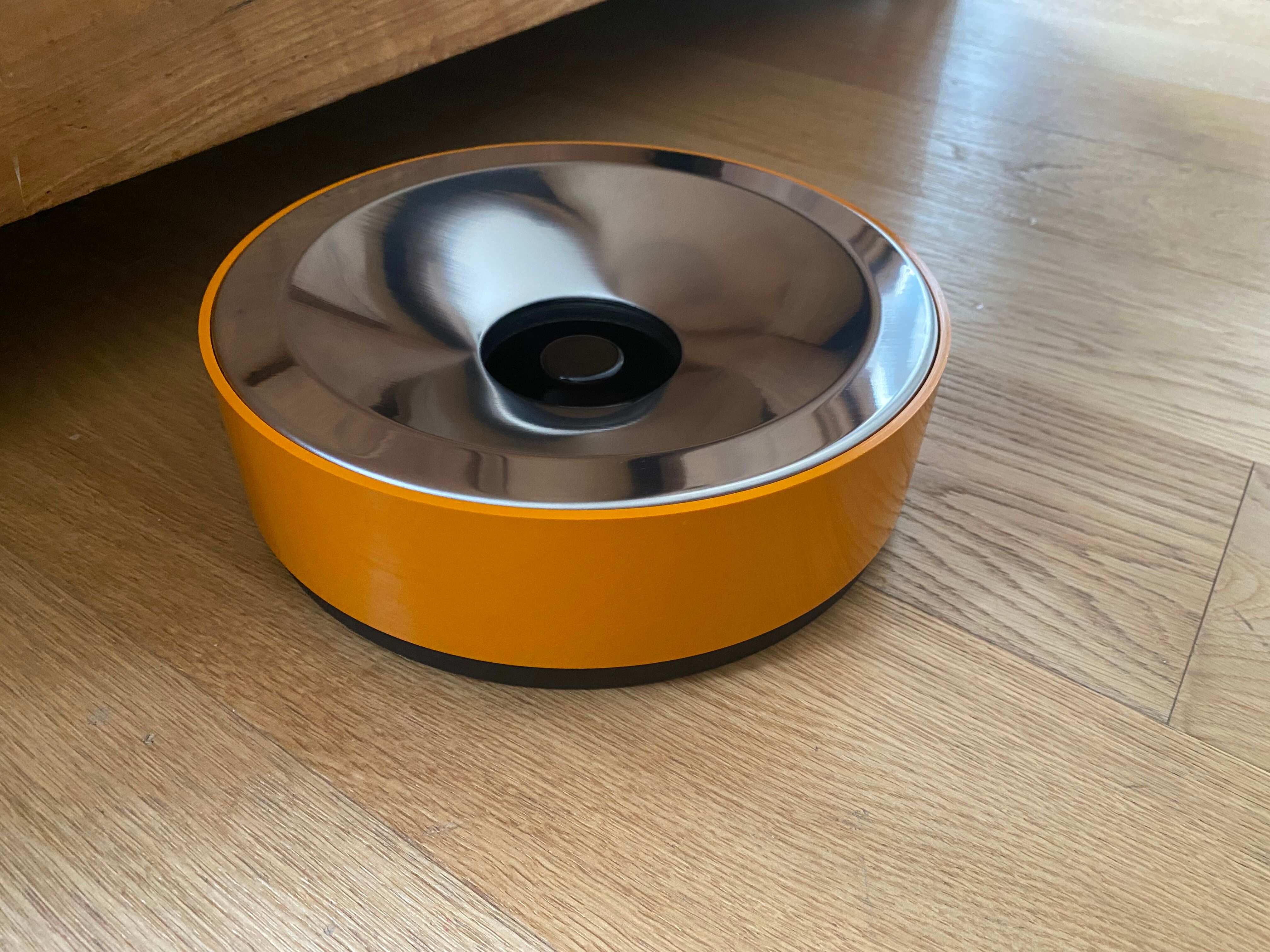 Ashtray manade samp design Jean-René Talopp orange