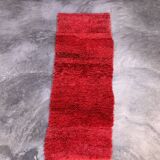 Moroccan rug Beni M'Guild red - 94 x 254 cm