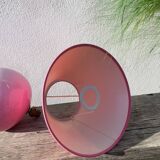 1970s pink ceramic lamp