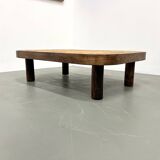 Roger Capron rectangular coffee table, "Herbiers" model