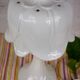 Italian ceramic white lamp