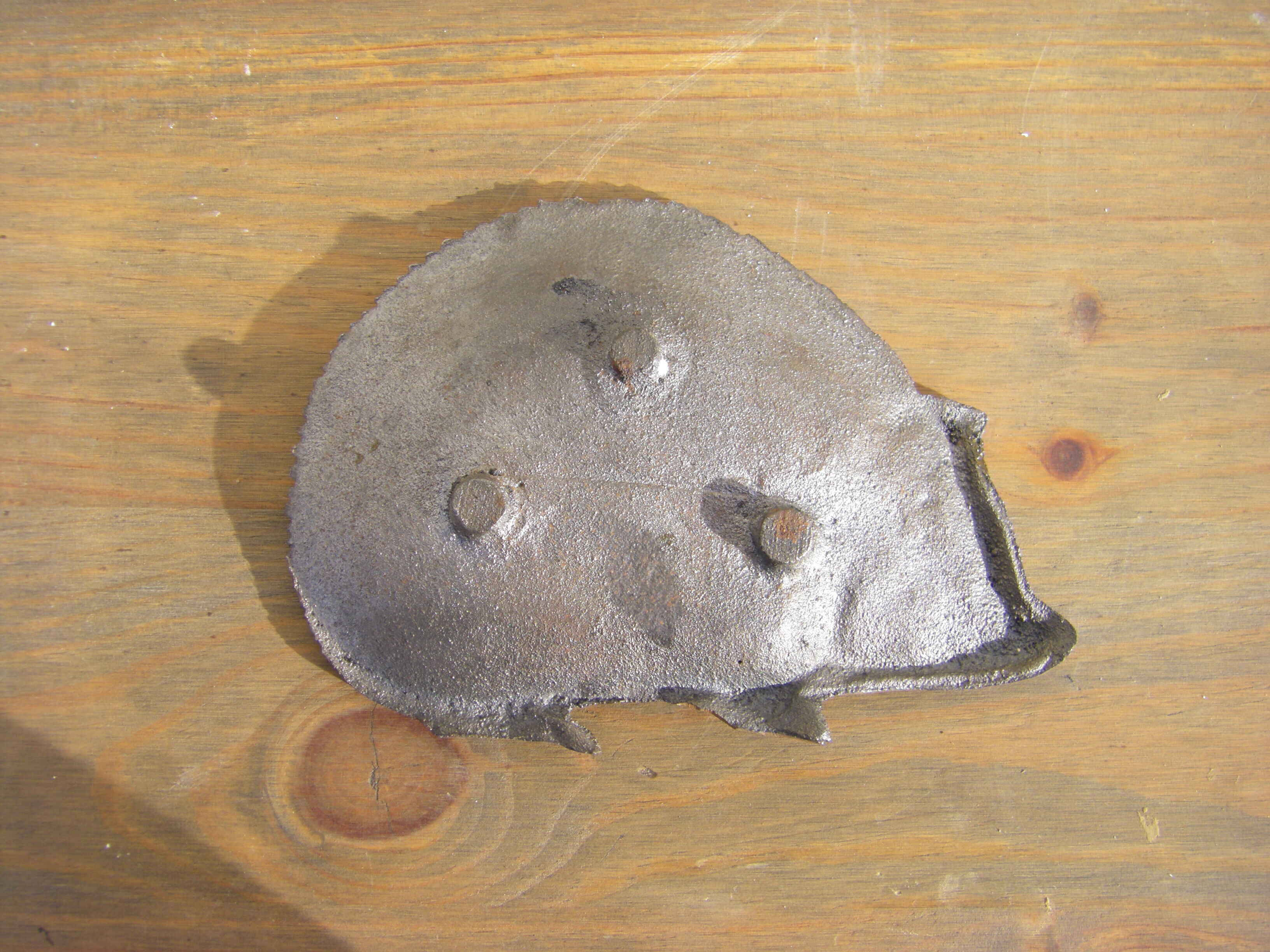 Hedgehog ashtray or empty pocket