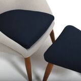 Early ODA Lounge Chair by Arnold Madsen 1950s / New Upholstered