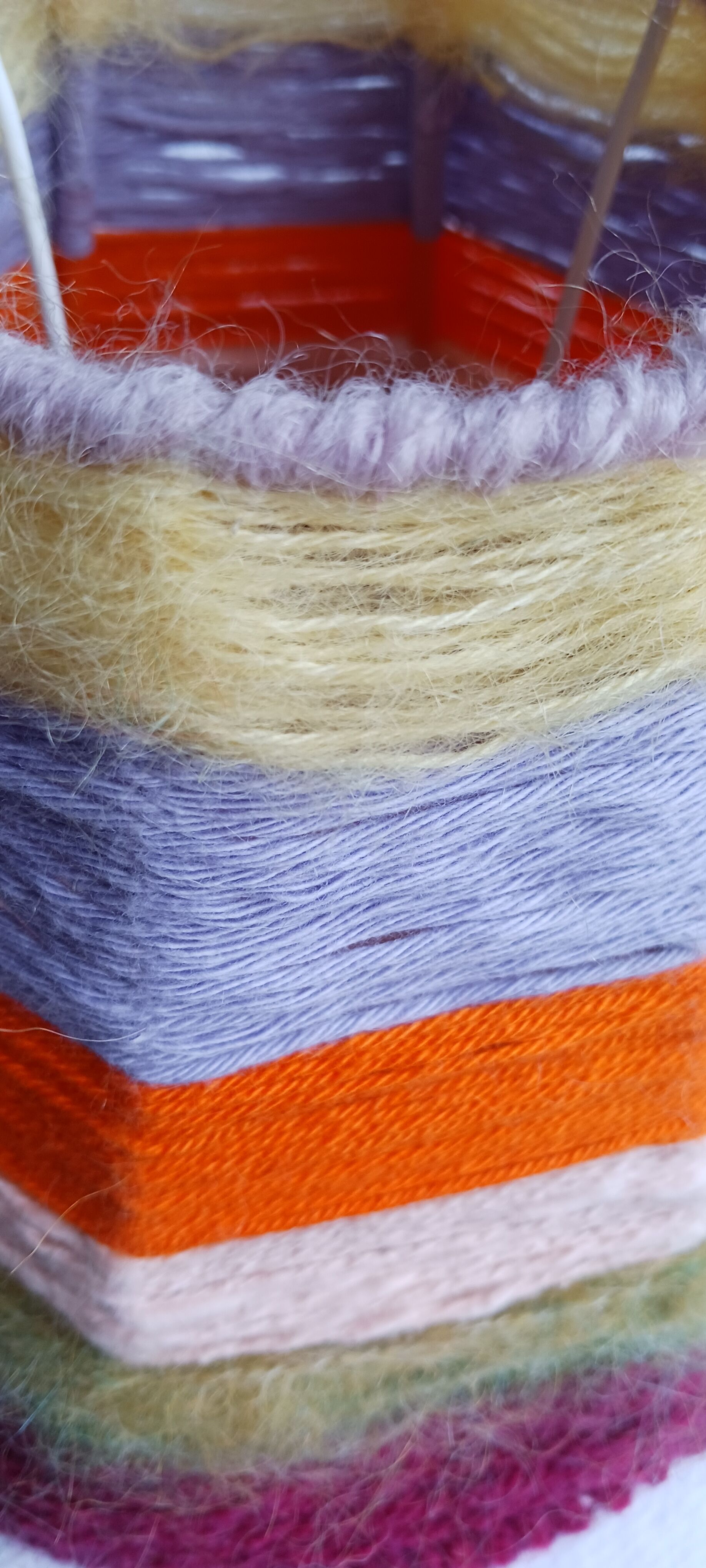 Slaughter day conical weaving wool