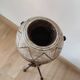Vintage iron tripod plant holder candle holder