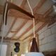 Scandinavian boomerang chandelier