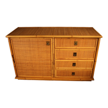 Bamboo buffet from the 1970s