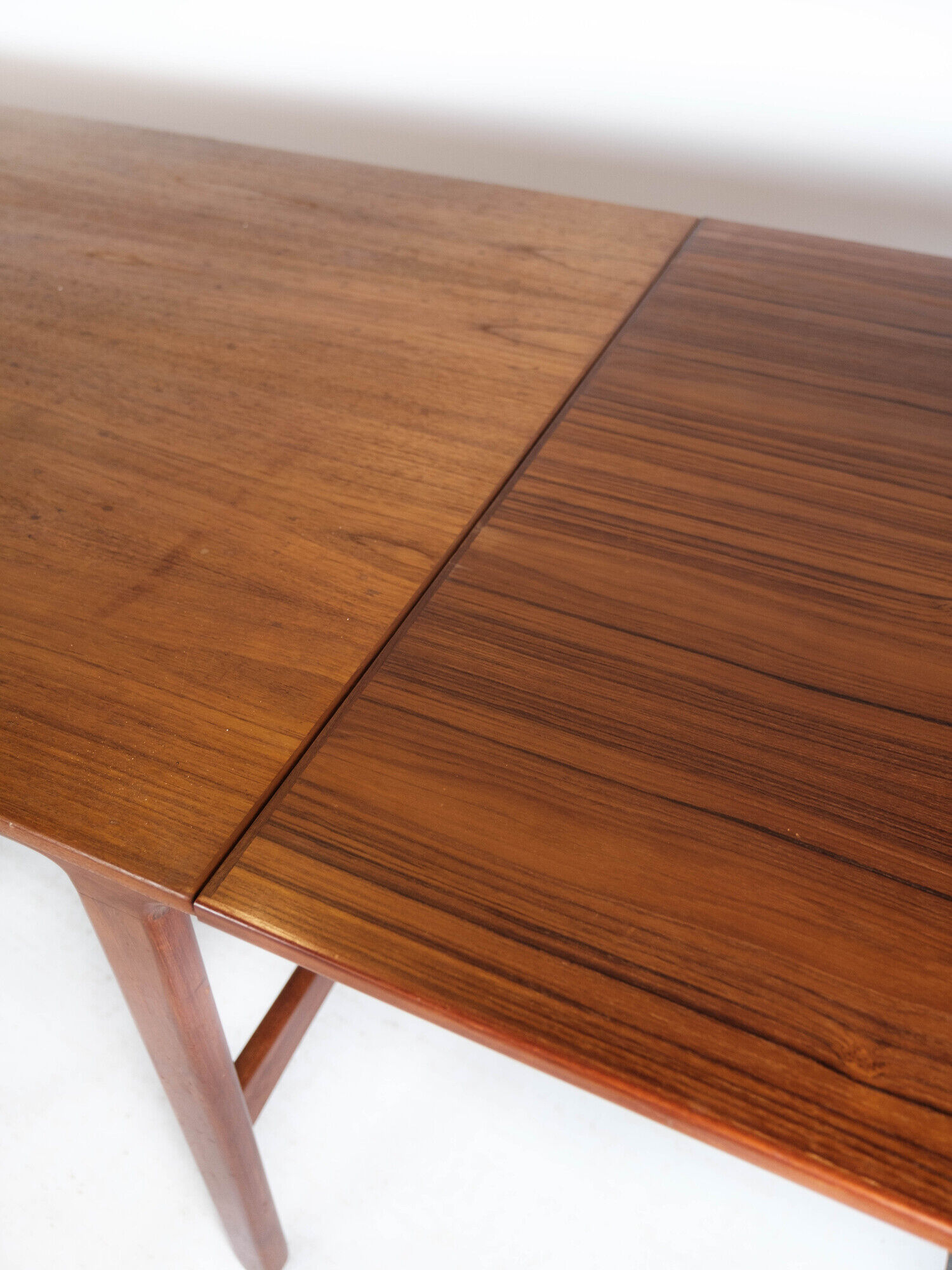 Table à manger en teck avec rallonges de design danois, années 1960