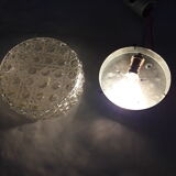 Glass ceiling lamp