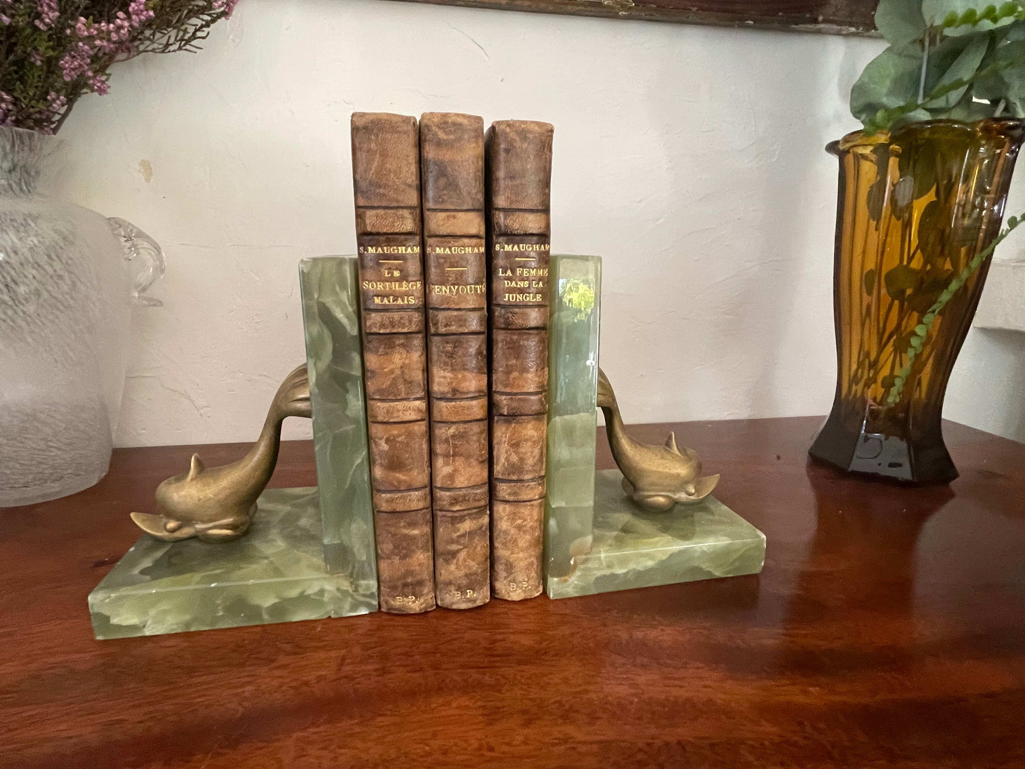 Pair of Art Deco bookends