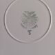 Villeroy & Boch Mettlach celadon and gold round dish, vintage 1960s