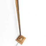 Large brass floor lamp 1970s height 220 cm