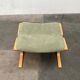 Mid-century Norwegian Siesta pouf in nubuck leather by Ingmar Relling for Westnofa, 1960s.