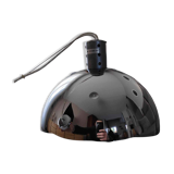 Magnificent vintage chrome pendant light