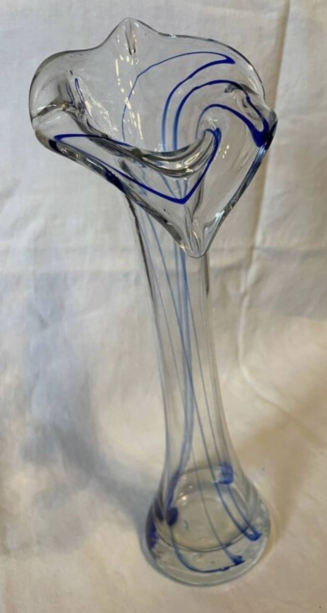 Vintage blown glass vase