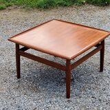 Scandinavian teak coffee table by Grete Jalk from the 70s