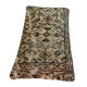 Vintage turkish rug cushion cover