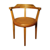 Deco wooden armchair