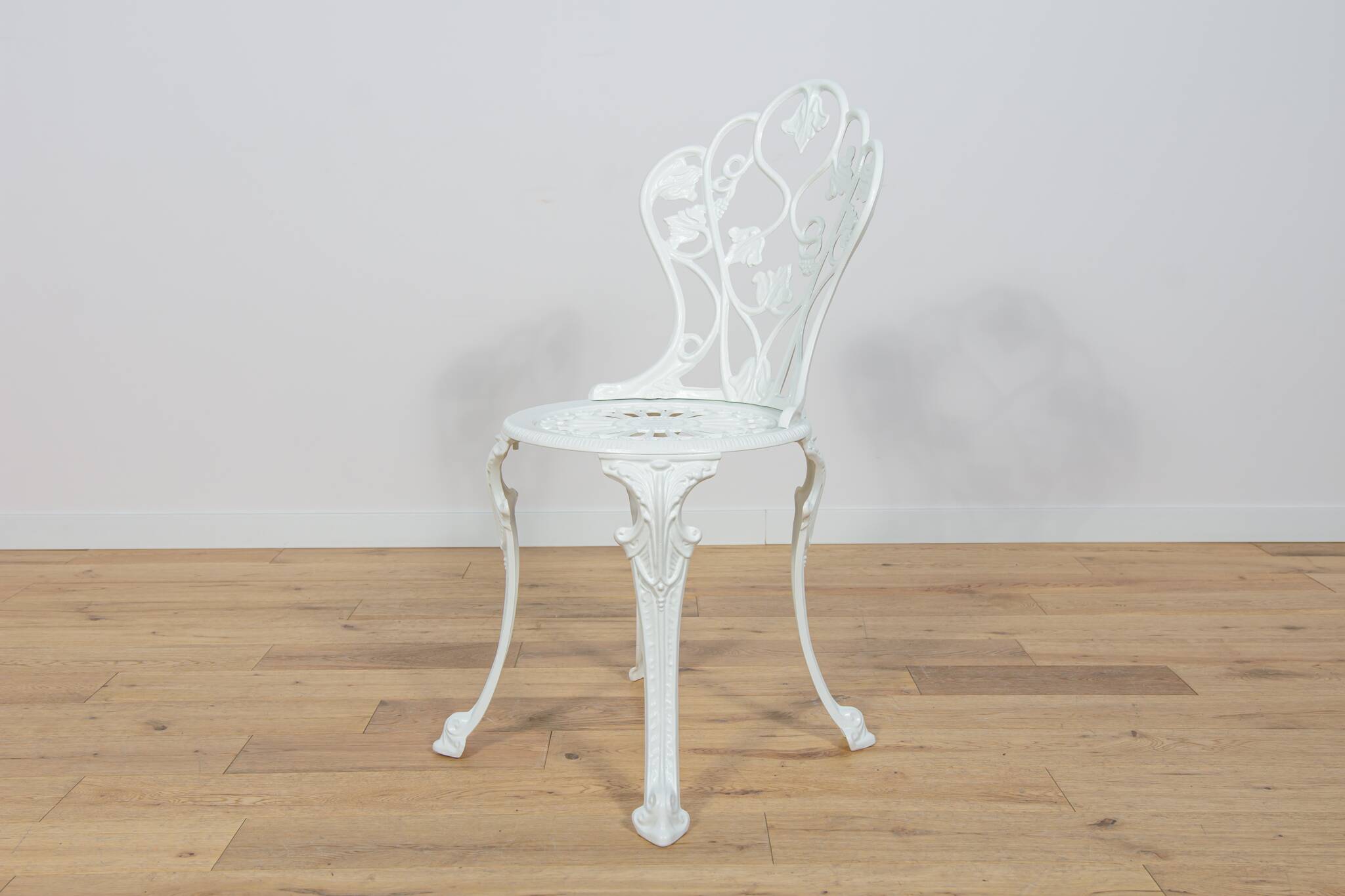 Art Nouveau Aluminum Garden Chairs, 1950s, United Knigdom, Set of 5