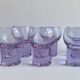 Set of 6 Alexandrit glasses designed by Sergio Asti for Arnolfo di Cambio,