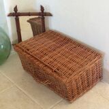 Vintage Wicker trunk