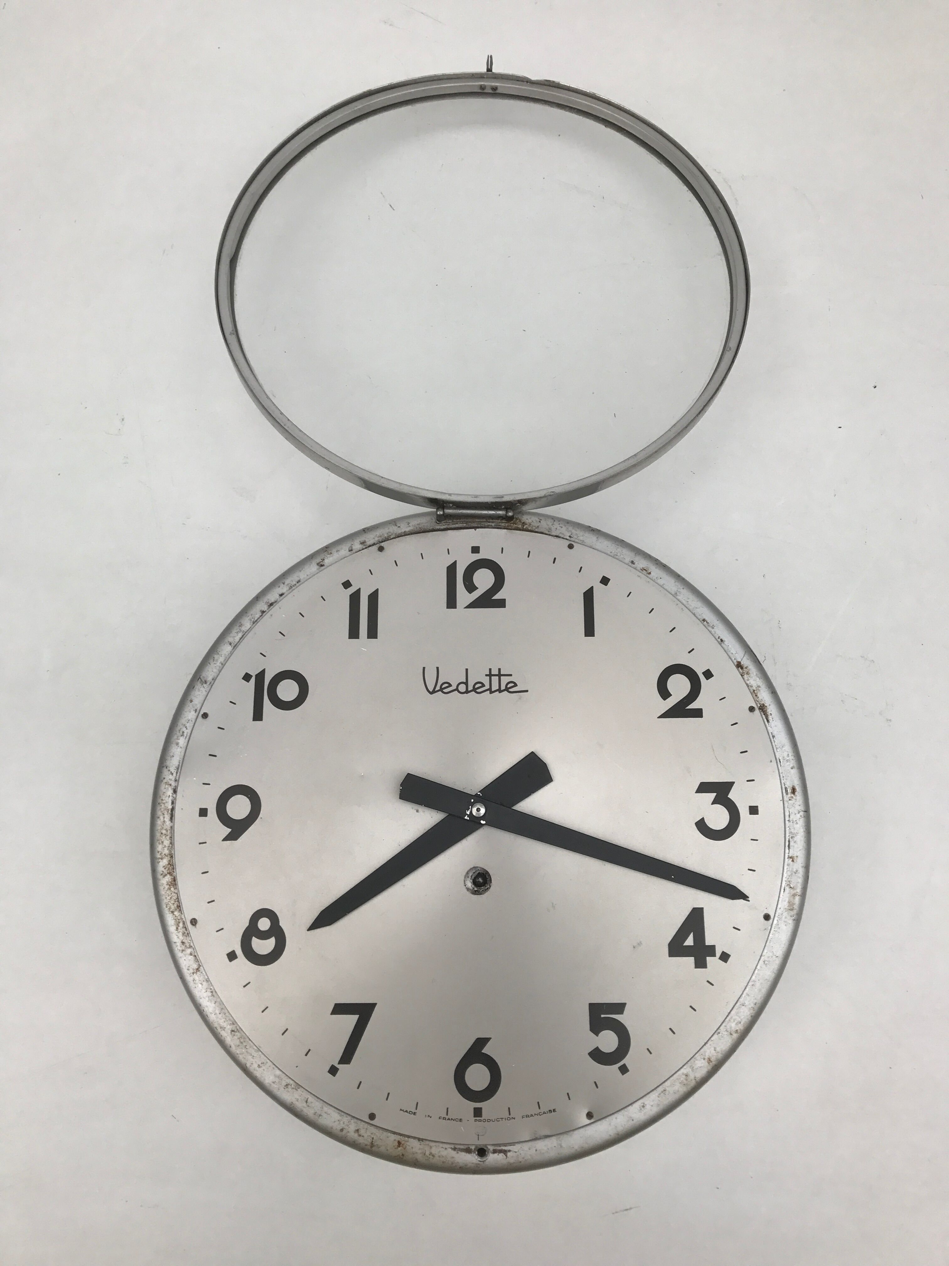 Pendulum former military barracks vintage aluminum star