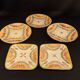 5 Henriot Quimper saucers or plates