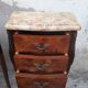 Paire de chevets style Louis XV en Marqueterie