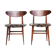 Paire de chaises danoises