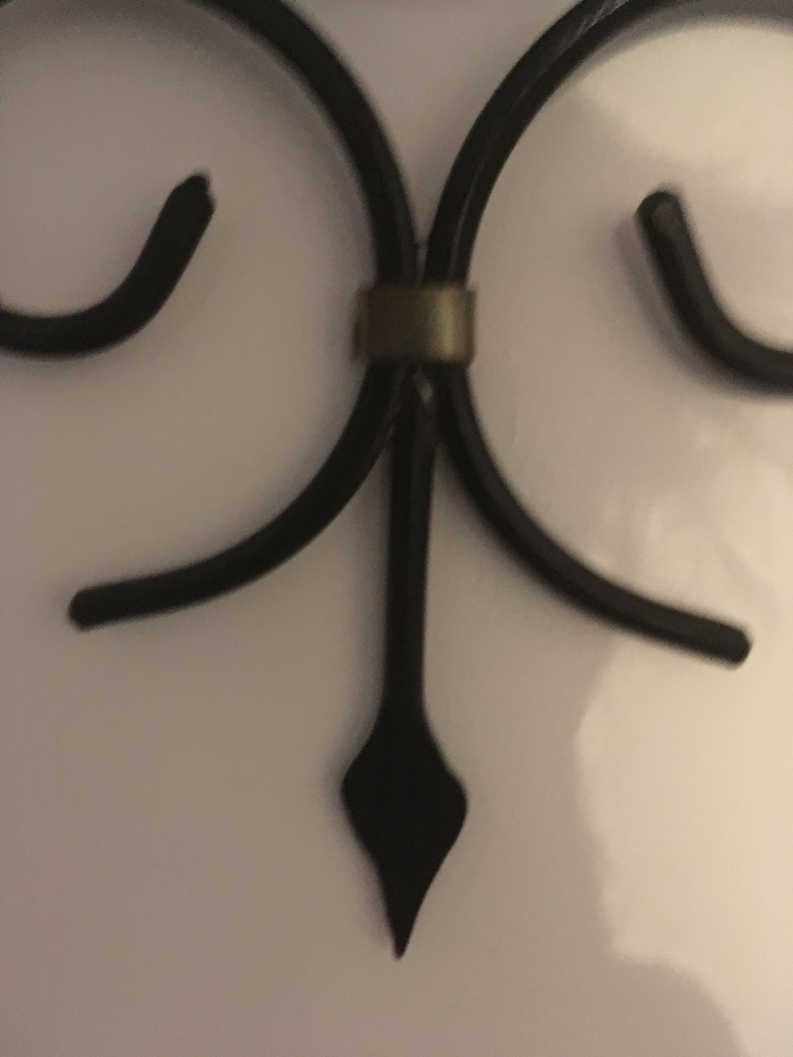 Nice mirror sun wrought iron vintage 60cm