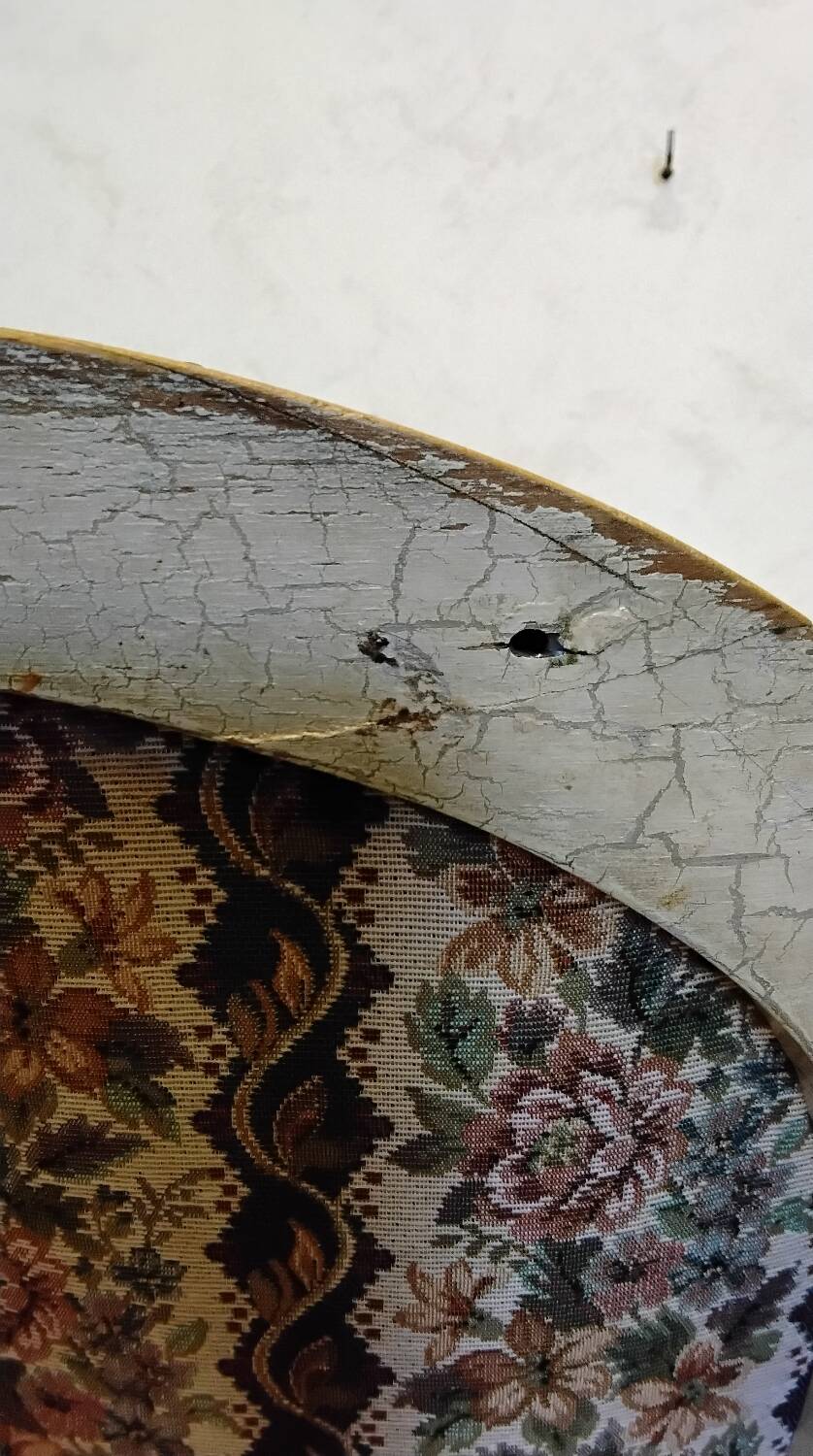 6 Louis XVI style Medallion chairs