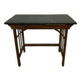 Petit bureau / table console en bois vintage
