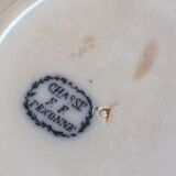 Duo of dessert plates Pexonne hunting service