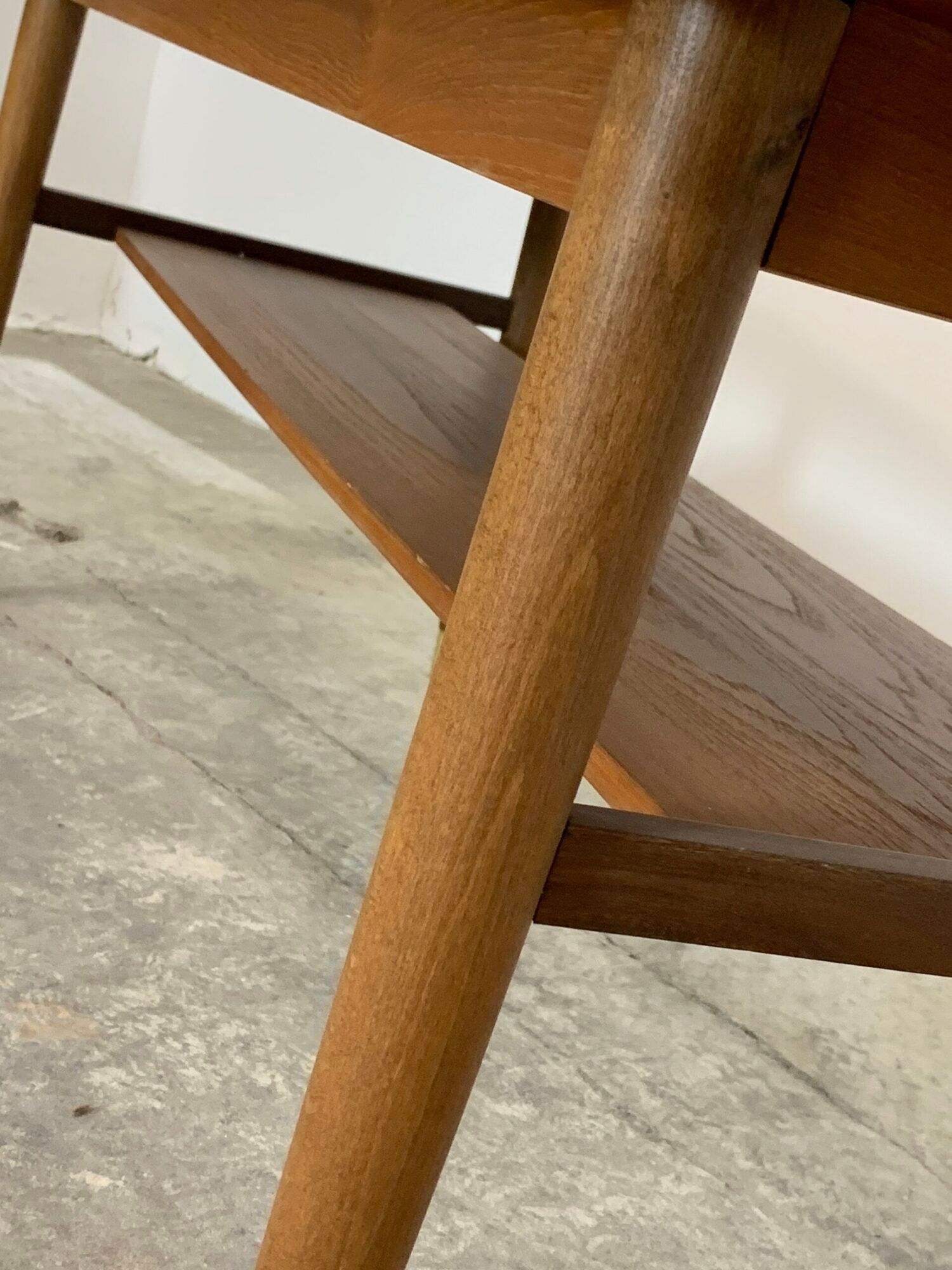 Teak bench, norway 1960s/70s