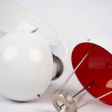 Paire de suspensions vintage danoises Floweport par Verner Panton, Louis Poulsen, 1968