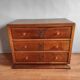 Commode Art Déco en noyer massif – années 1920-30 – grande taille
