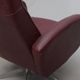 Hjort Knudsen (Denmark) — Swivel Lounge Armchair — Leather Upholstery