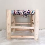 Recycled fabric stool