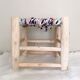 Recycled fabric stool
