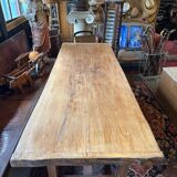 Oak farmhouse table