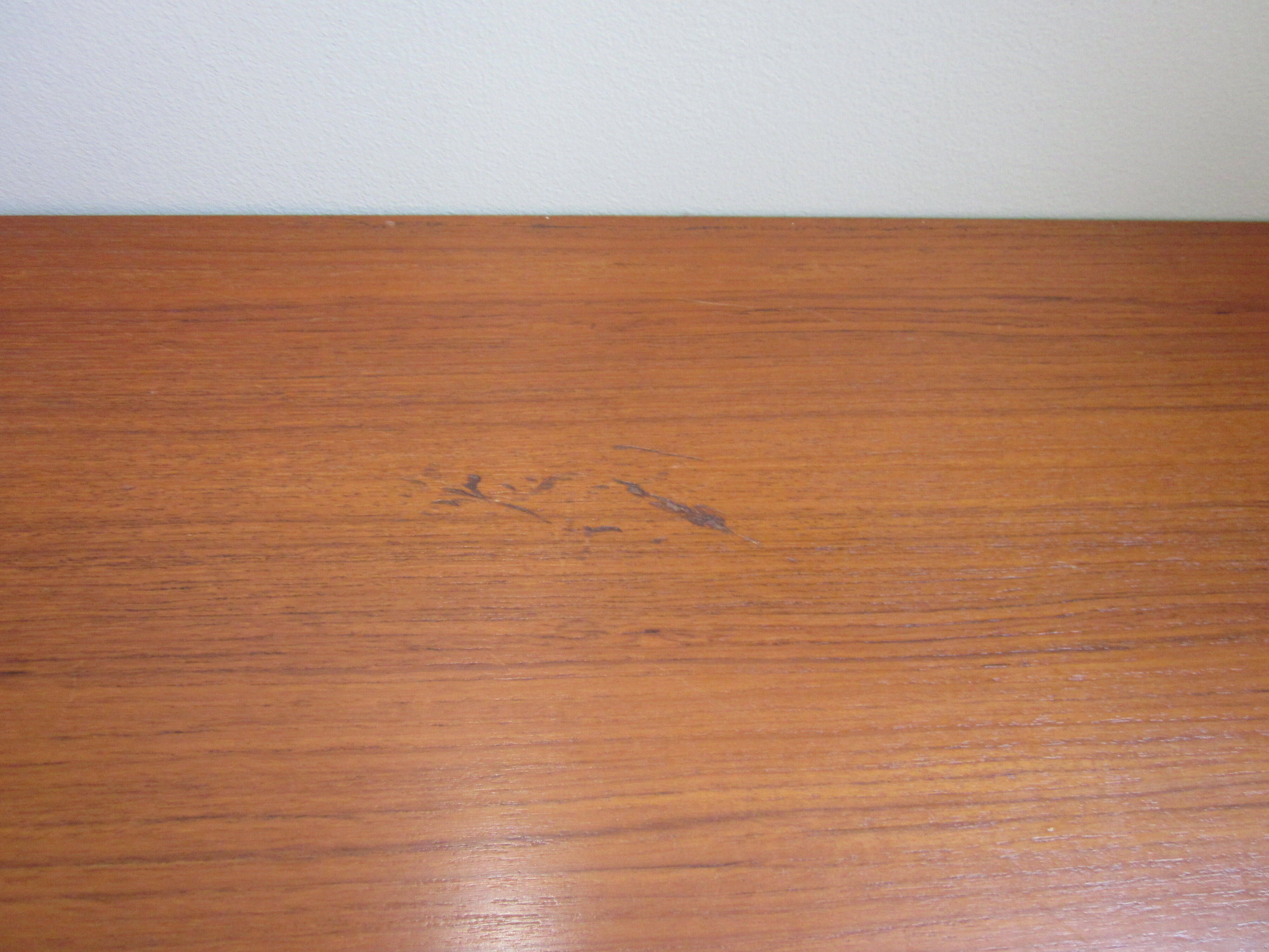 Scandinavian buffet of the 60s teak veneer
