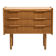 Table de chevet en chêne restaurée