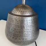 Metallic and yellow lamp