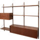 Vintage Poul Cadovius Royal System wall system wall unit