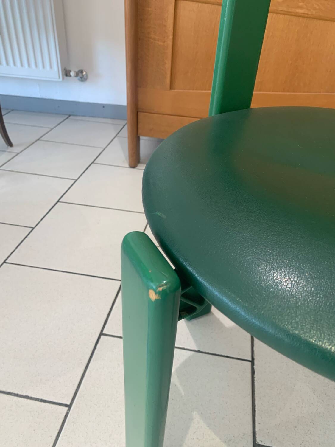 Bruno Rey Vintage Green Chair (4)