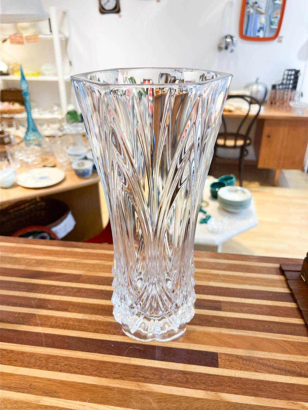 Arques crystal vase - 1980s/90s