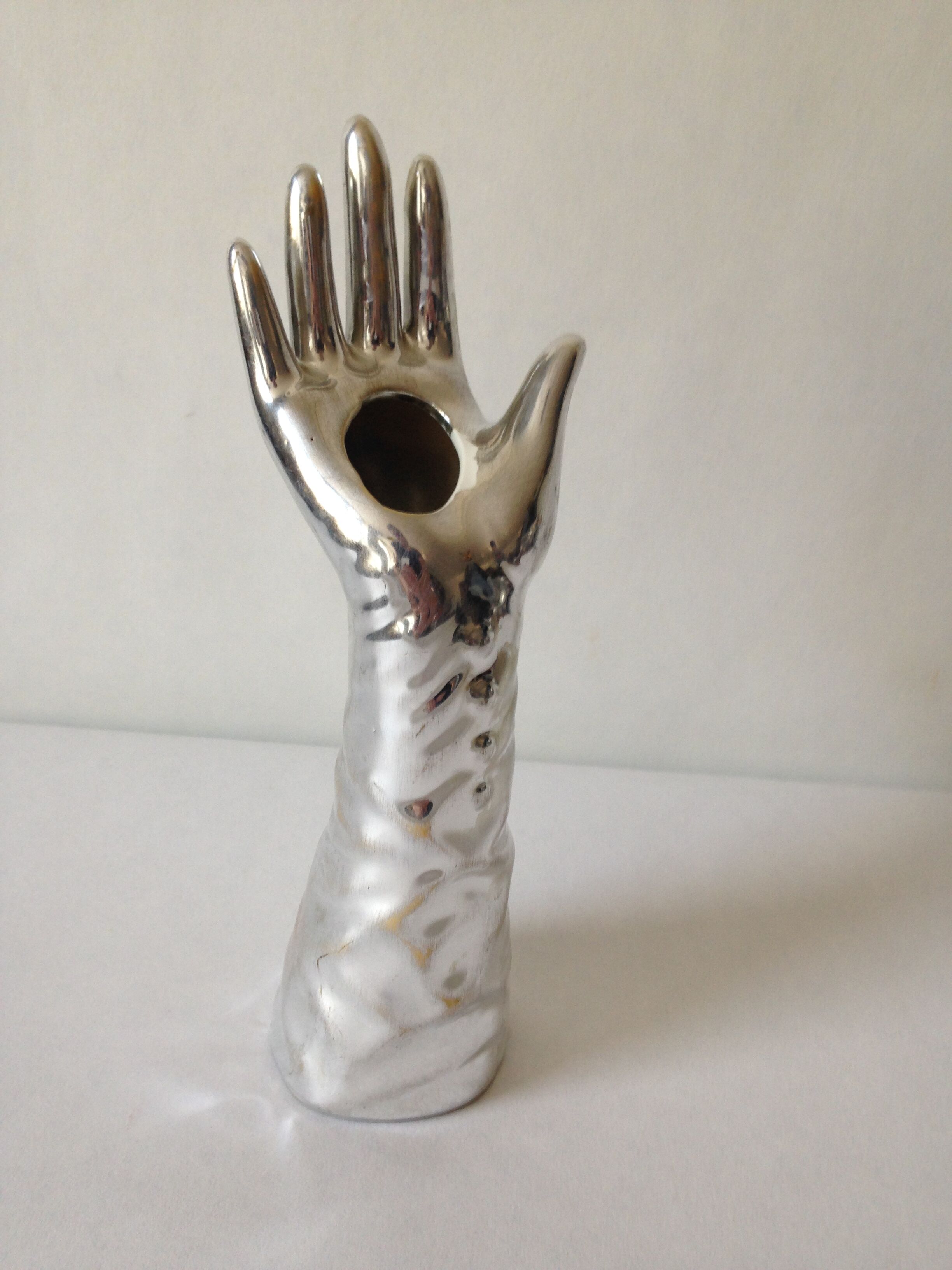 Hand baguier vintage soliflore