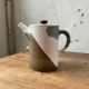 Anthropomorphic ceramic teapot, cups and bowl set