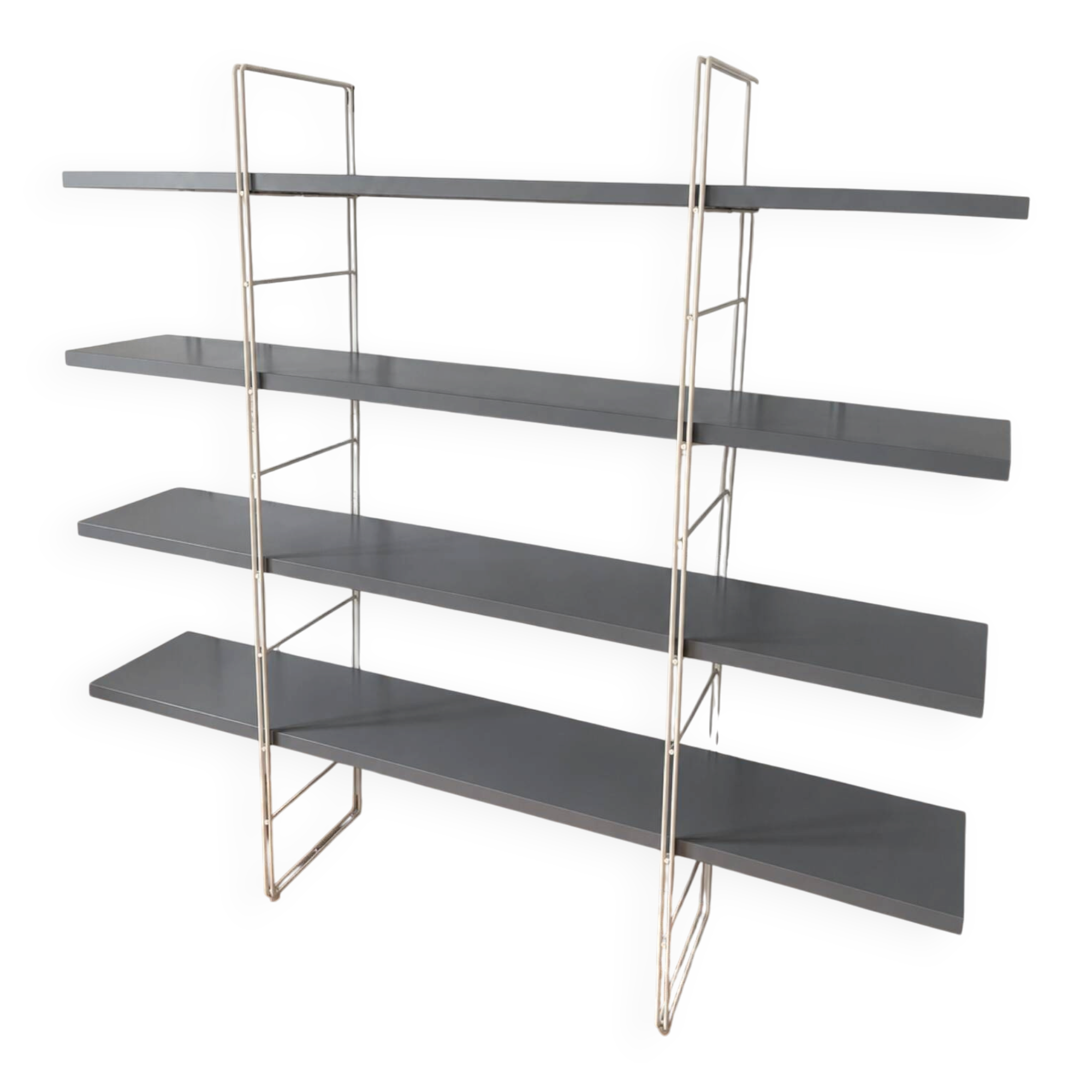 Bibliothèque Enetri IKEA vintage grey 1990