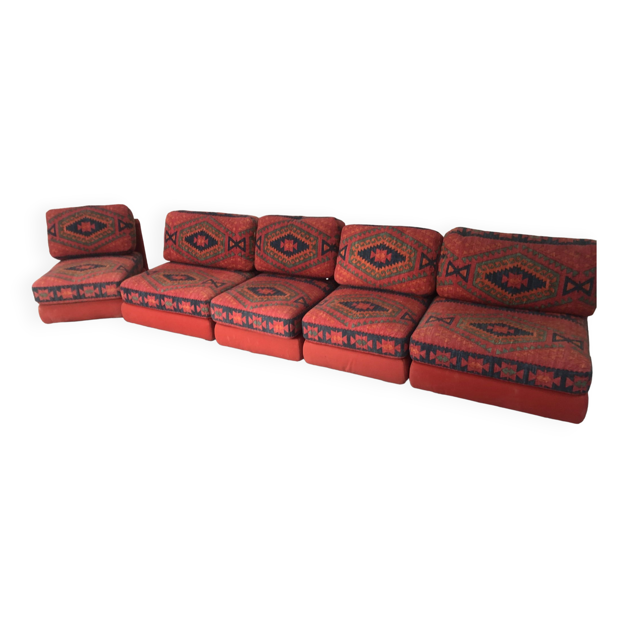 Vintage Cinna sofa armchair set